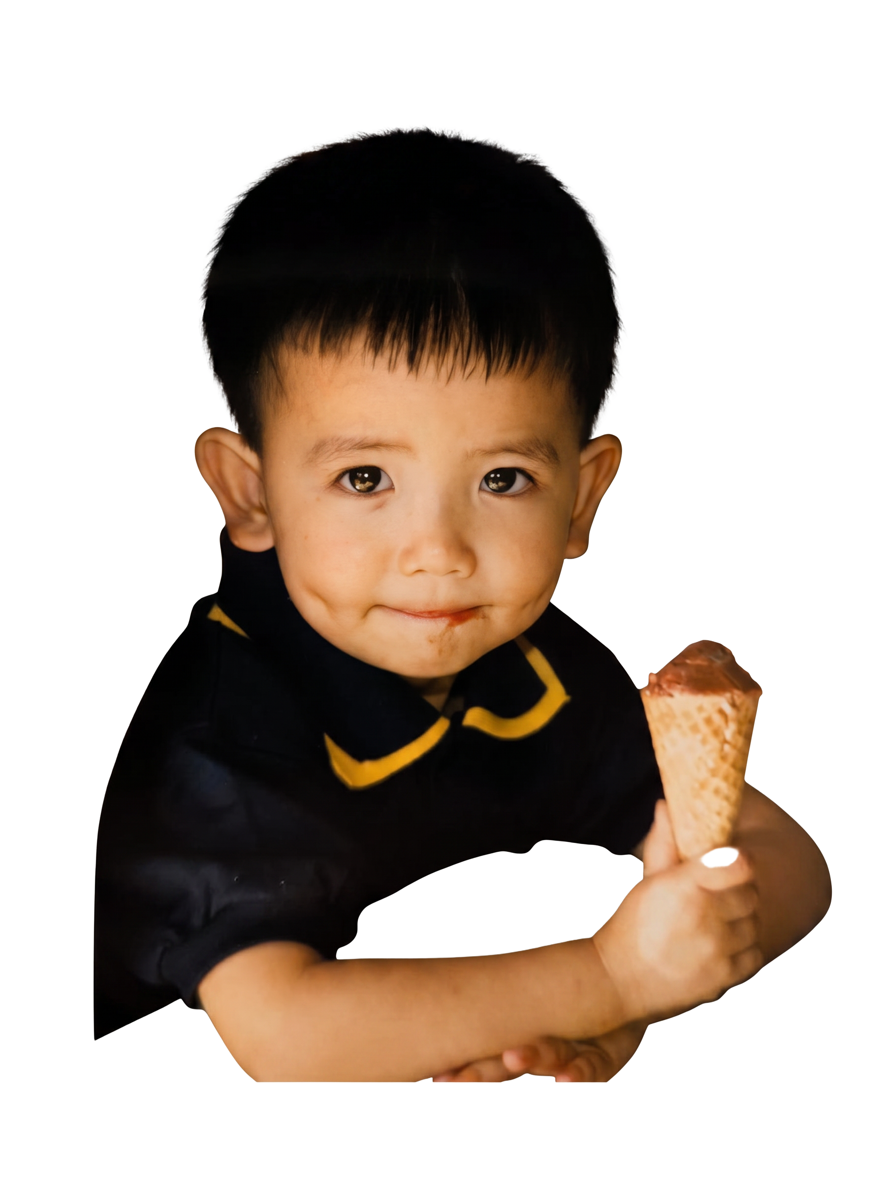 Baby Mat with an ice cream cone